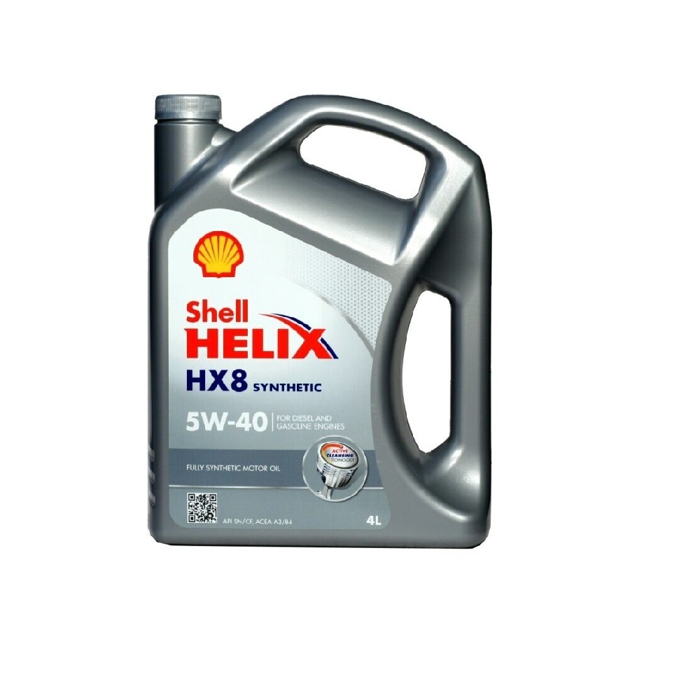 Шелл Helix  5w40 HX8 серый 4л
