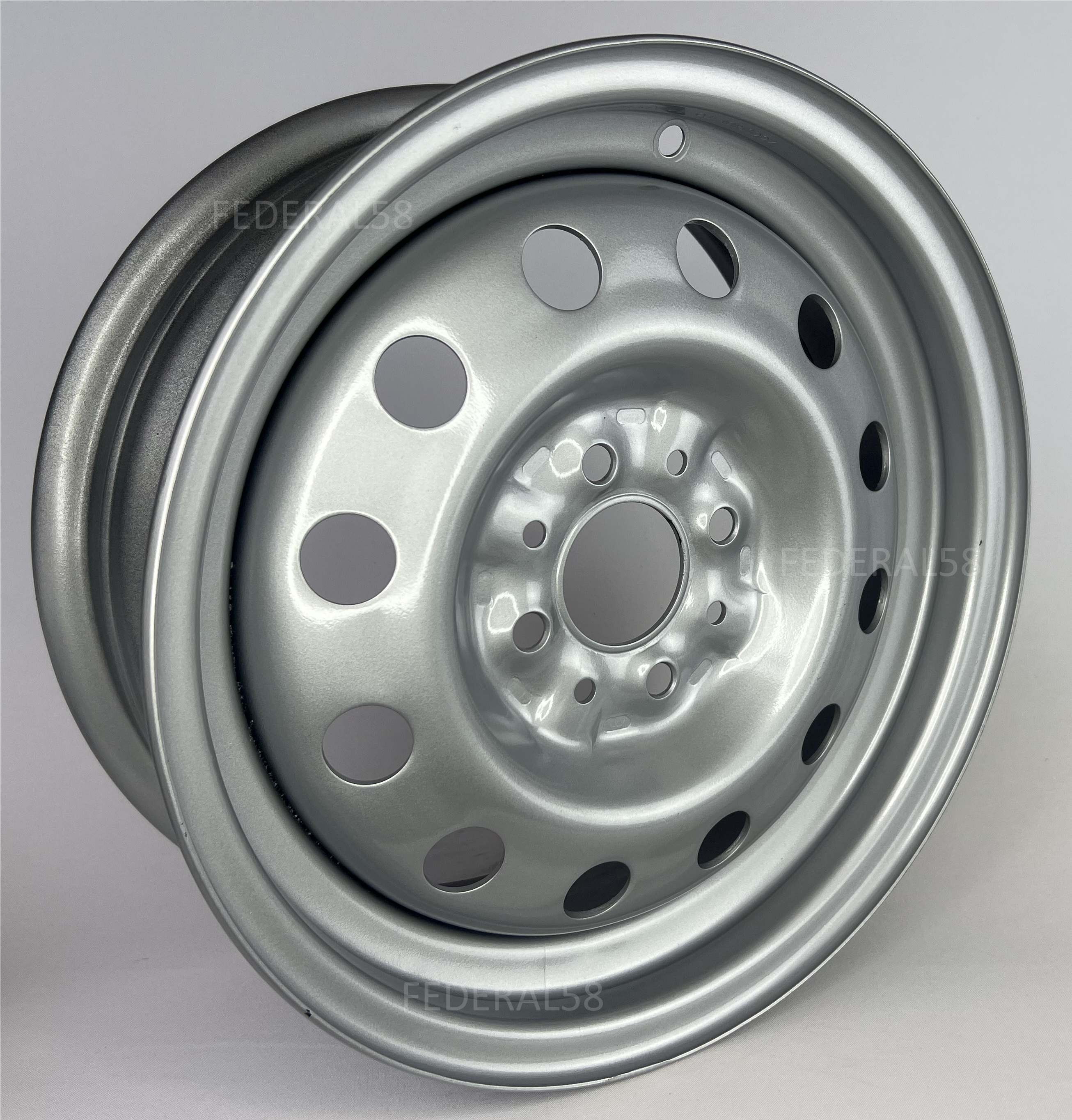 Диск ШТАМП 16 4/108 J6.5 ET37.5 63.3 Trebl silver X40031 (Ford Ecosport)