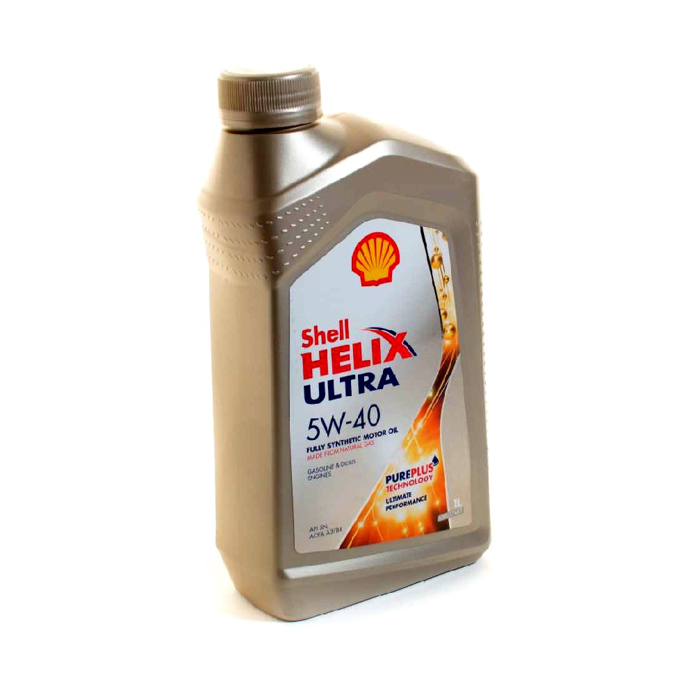 Шелл Helix Ultra 5w40 серый 1л